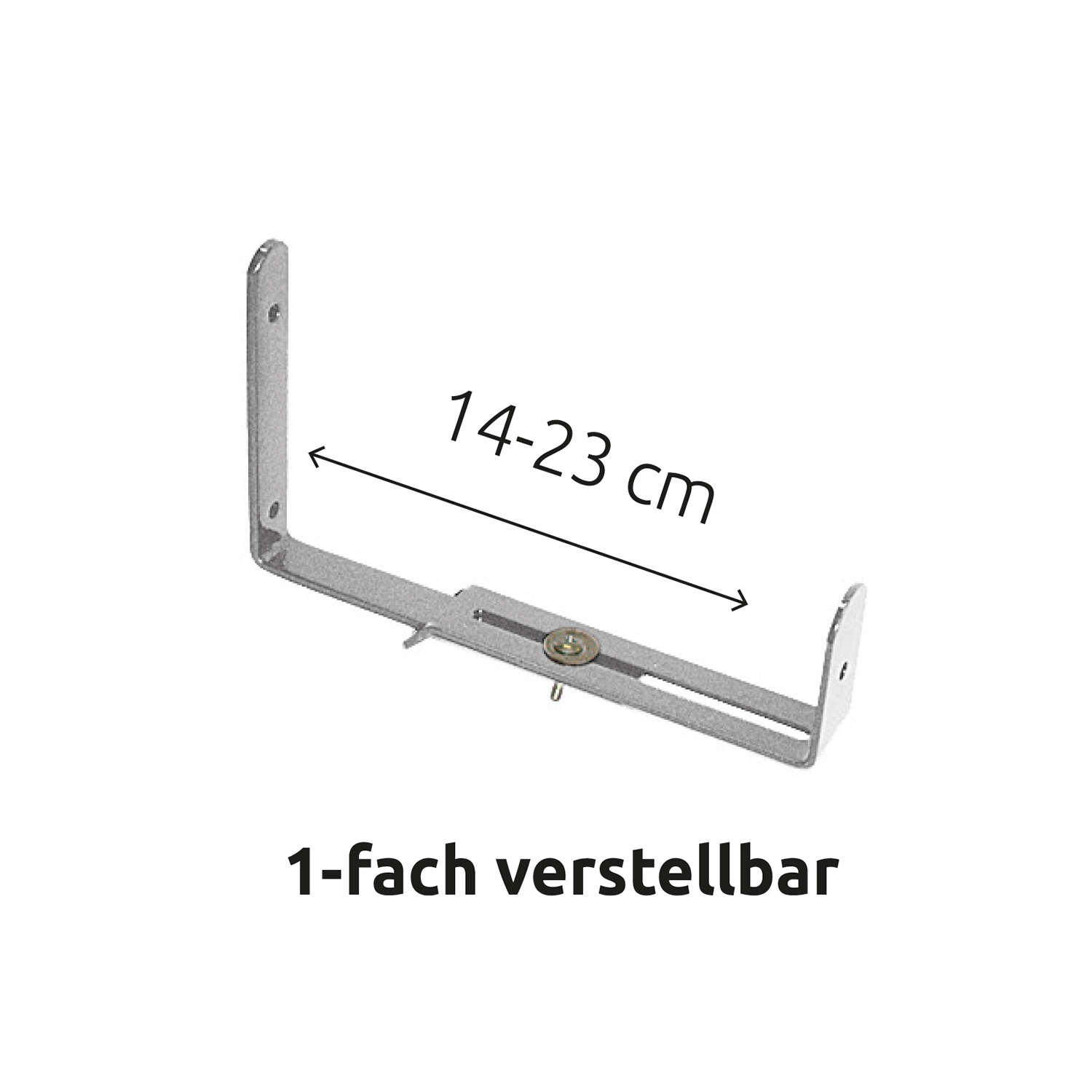 Blumenkastenhalter für Mauern & Brüstungen